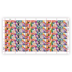 Pride  Half Sheet £1.85 x 30 Stamps