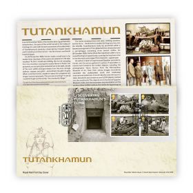 Tutankhamun Stamp Sheet Souvenir