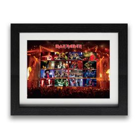 Iron Maiden Framed Collectors Sheet